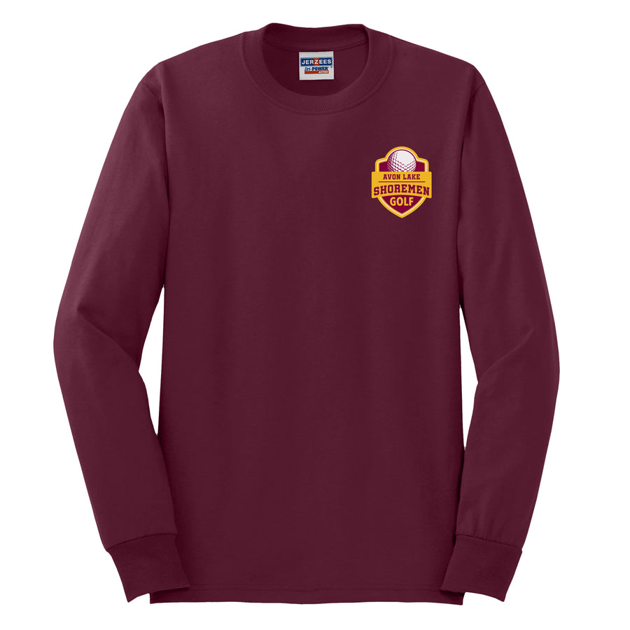 Avon Lake Shoremen Golf Long Sleeve T-Shirt - PERSONALIZED