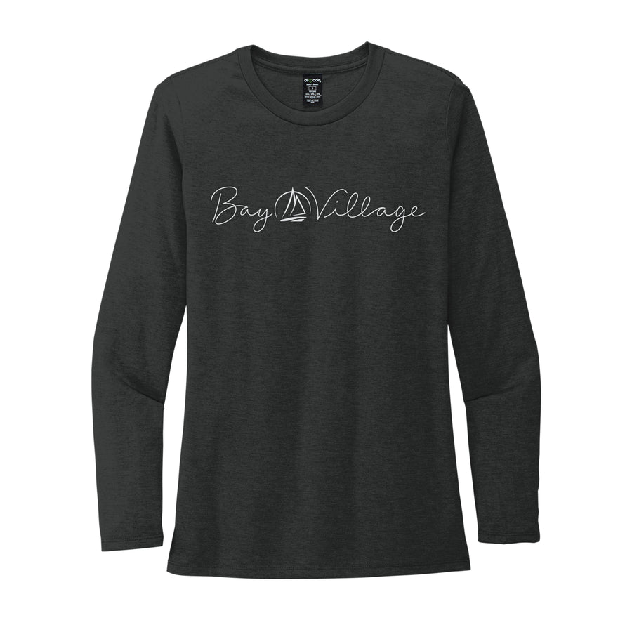 Women's Bay Village Script Long Sleeve T-Shirt