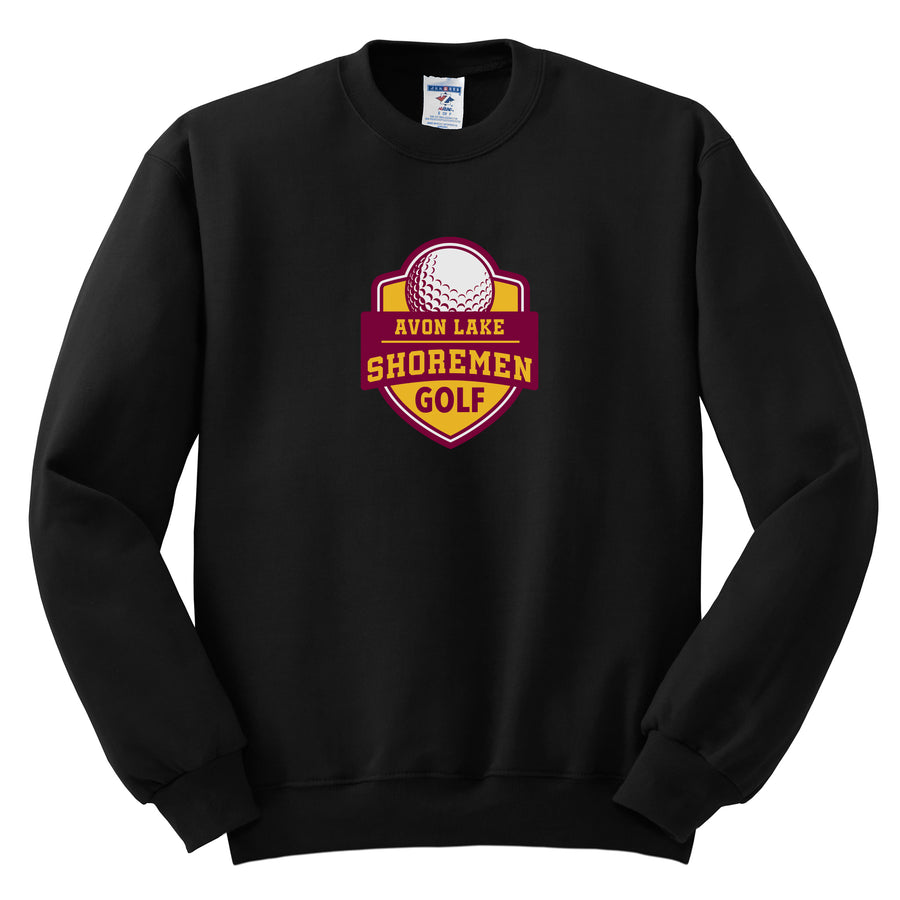 Avon Lake Shoremen Golf Crew Neck Sweatshirt - PERSONALIZED