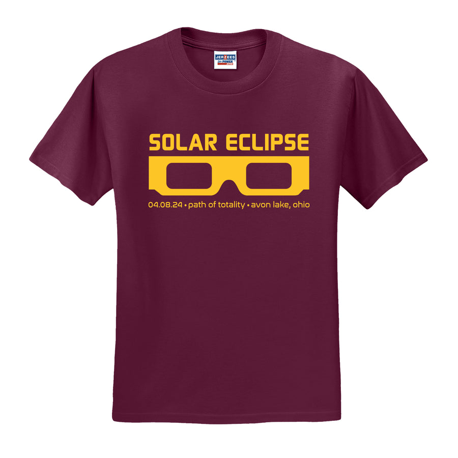 Avon Lake Solar Eclipse Glasses T-Shirt