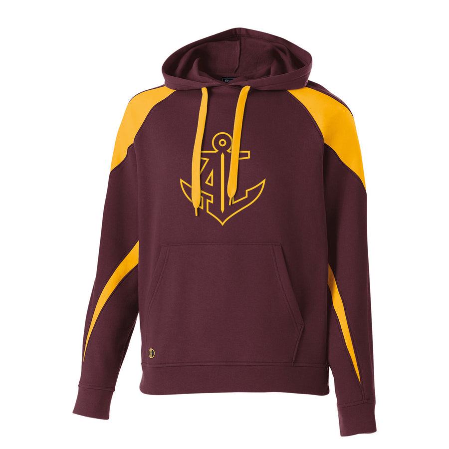 Avon Lake Anchor Maroon & Gold Hoodie