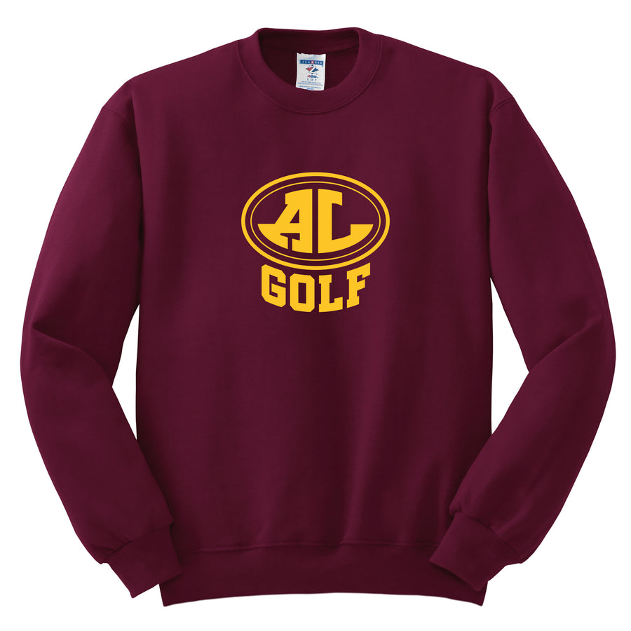 Avon Lake Golf Crew Neck Sweatshirt - PERSONALIZED