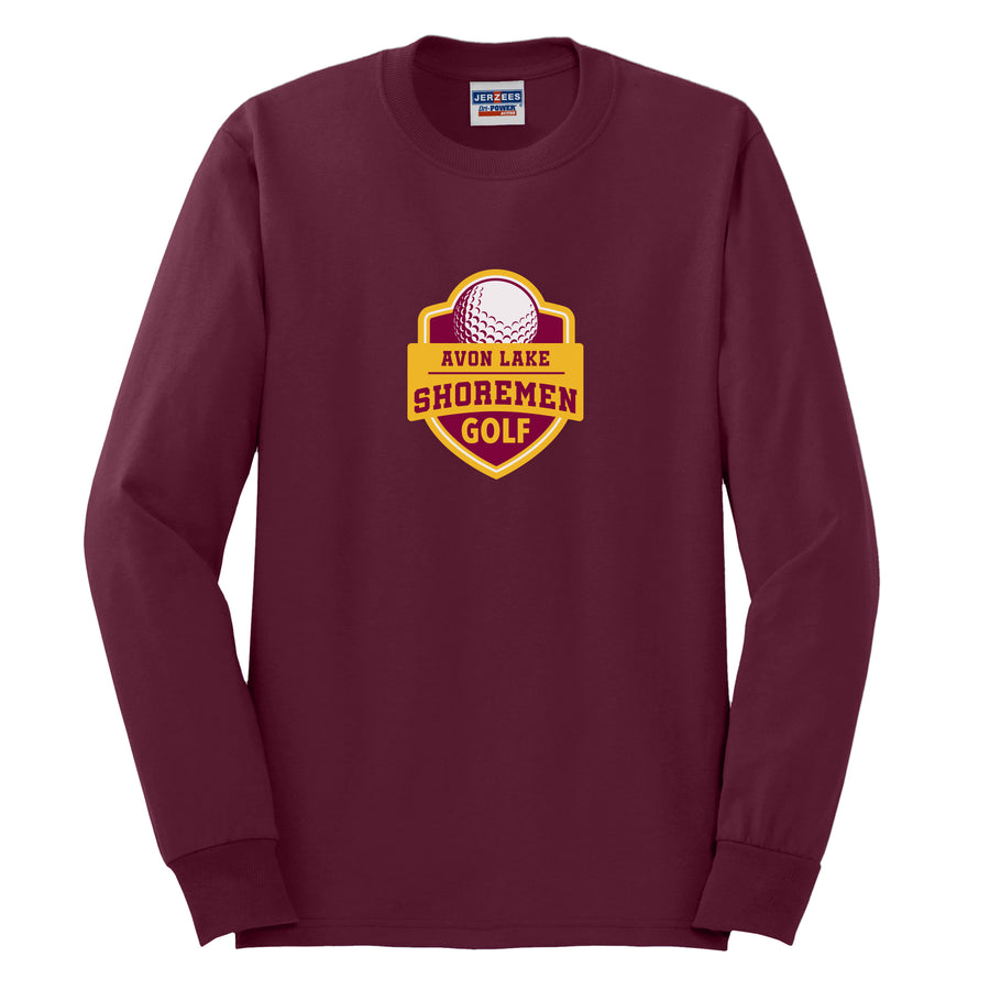 Avon Lake Shoremen Golf Long Sleeve T-Shirt - PERSONALIZED