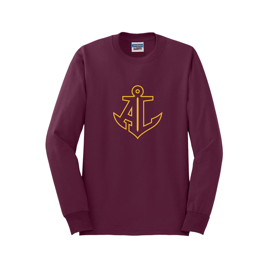 Avon Lake Anchor Long Sleeve T-Shirt - PERSONALIZED