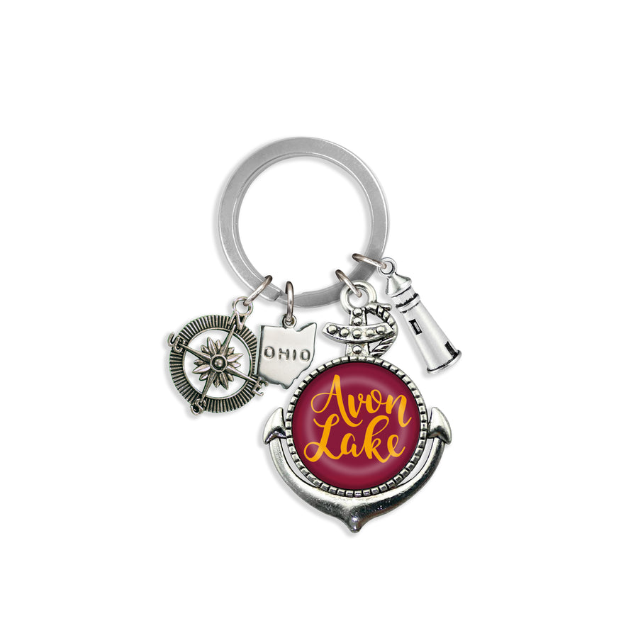 Avon Lake Key Ring