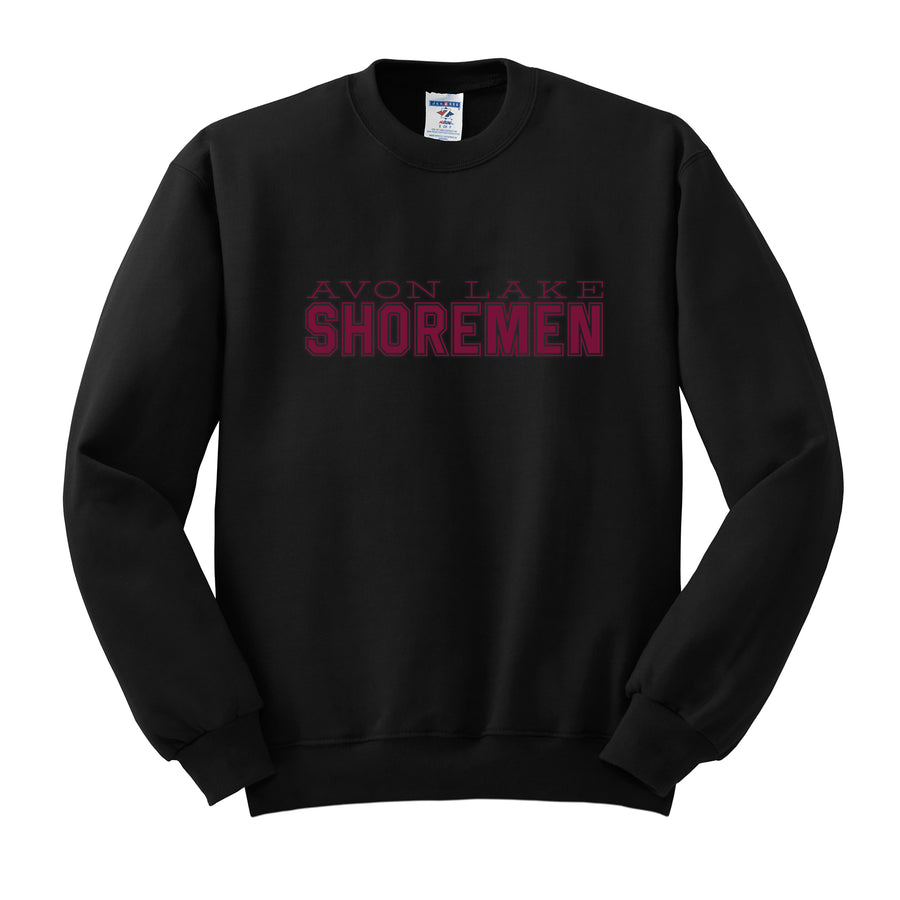 Shoremen Block Lettering Crew Neck Sweatshirt