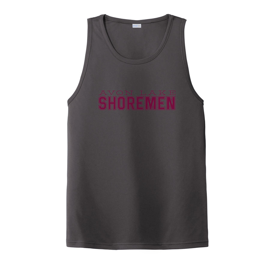 Shoremen Block Lettering Athletic Tank Top