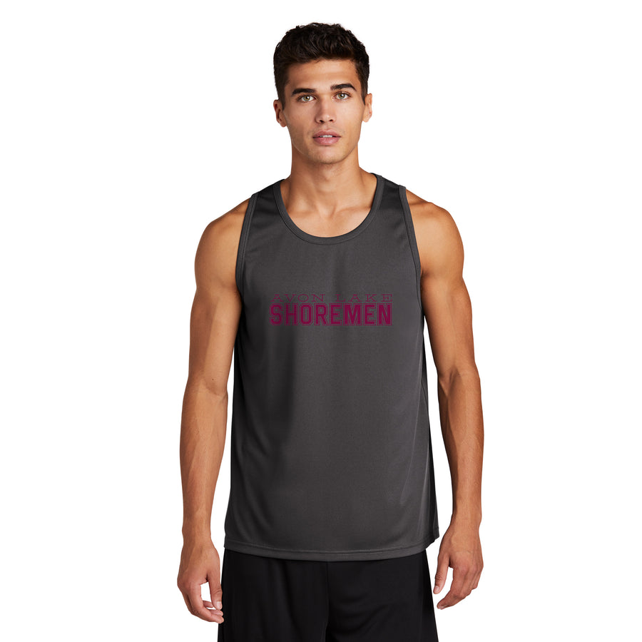 Shoremen Block Lettering Athletic Tank Top