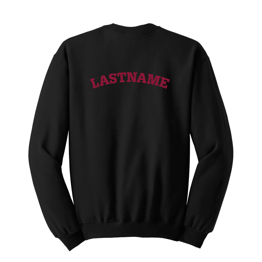 Avon Lake Lacrosse Crew Neck Sweatshirt - PERSONALIZED