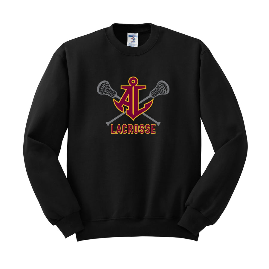 Avon Lake Lacrosse Crew Neck Sweatshirt - PERSONALIZED