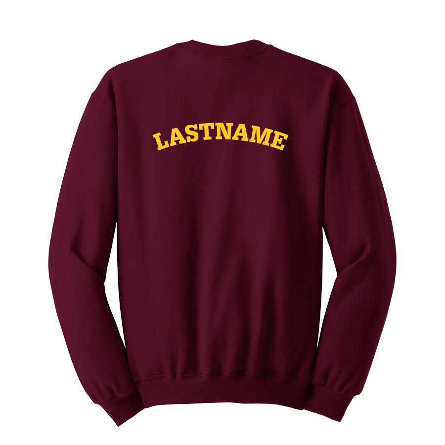 Avon Lake Golf Crew Neck Sweatshirt - PERSONALIZED