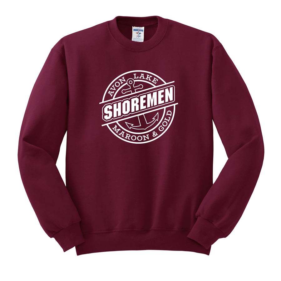 Shoremen Stamp Crew Neck Sweatshirt - PERSONALIZED