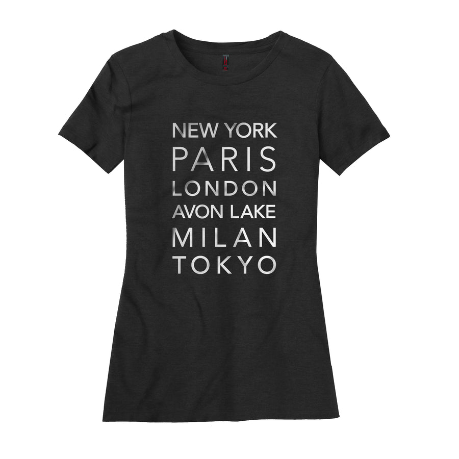 Women's Fashion Capitals of the World T-Shirt