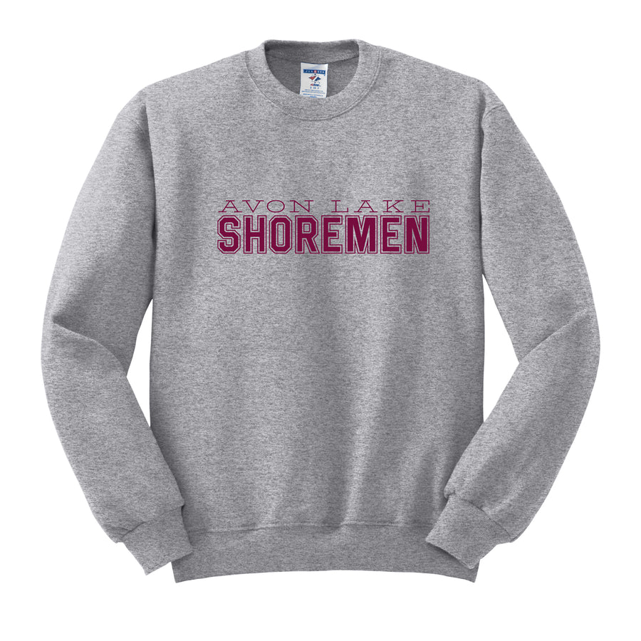 Shoremen Block Lettering Crew Neck Sweatshirt