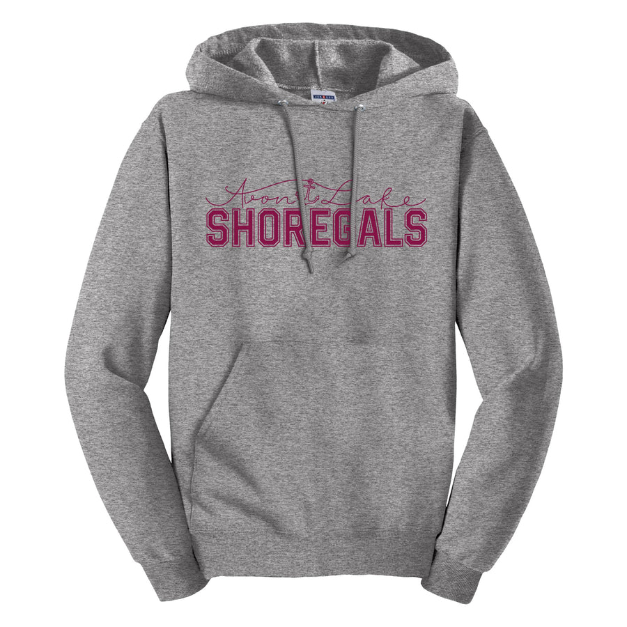 Shoregals Block Lettering Hoodie - PERSONALIZED