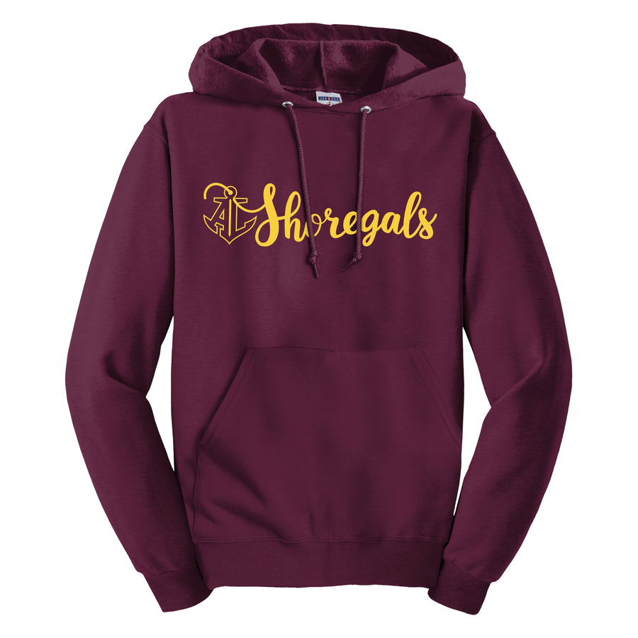 Shoregals Script Hoodie - PERSONALIZED