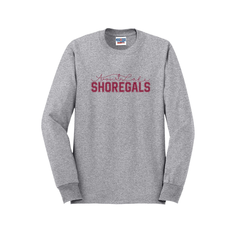 Shoregals Block Lettering Long Sleeve T-Shirt - PERSONALIZED