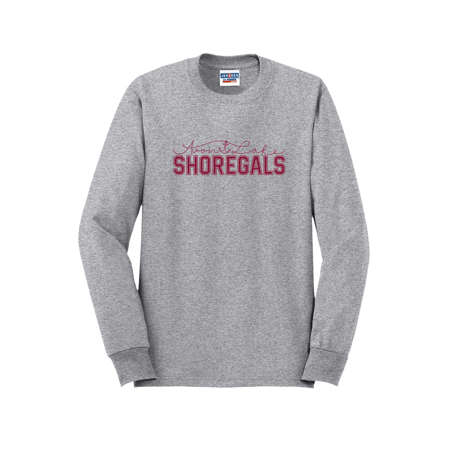 Shoregals Block Lettering Long Sleeve T-Shirt