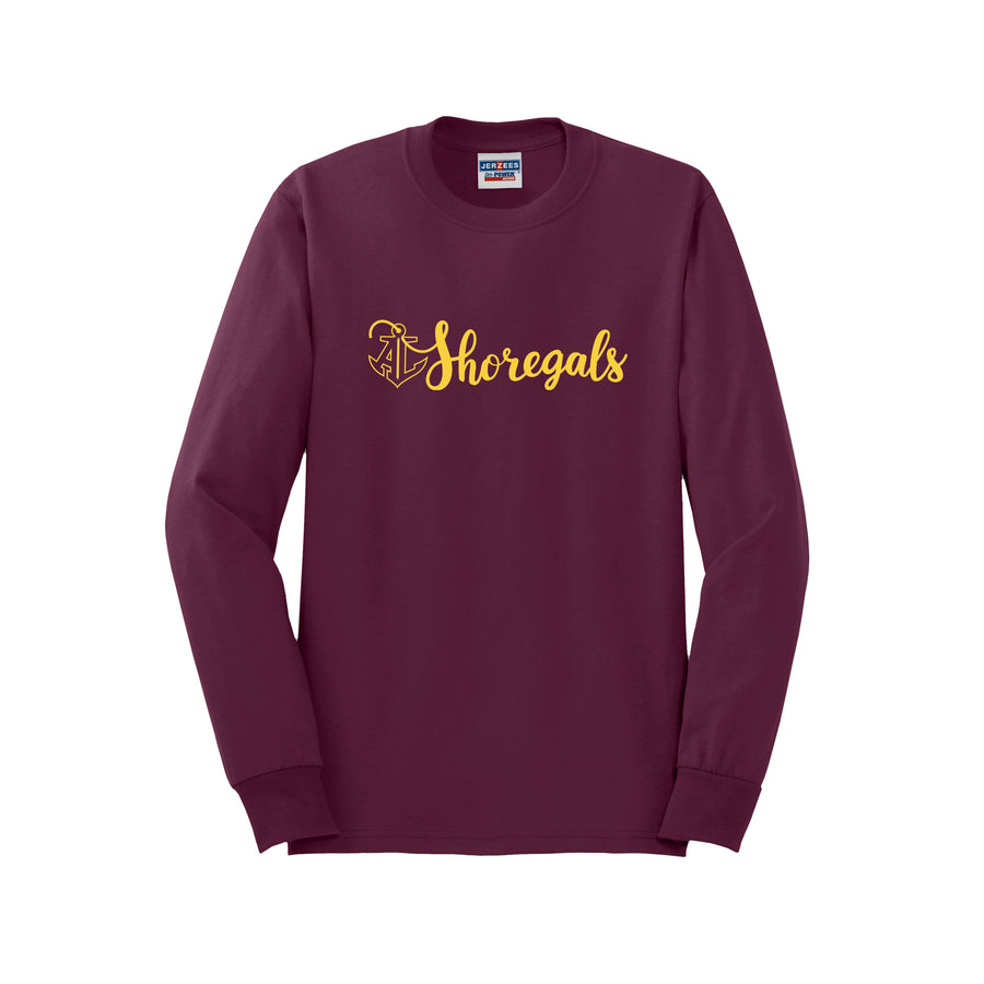 Shoregals Script Long Sleeve T-Shirt