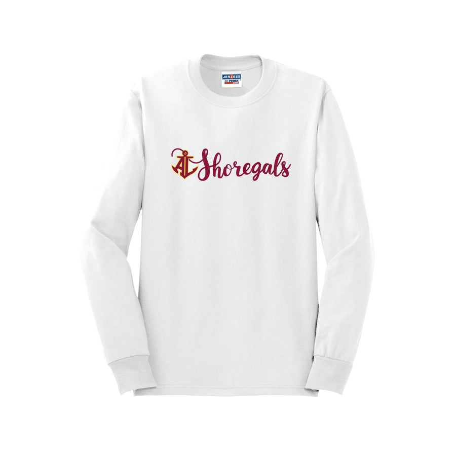 Shoregals Script Long Sleeve T-Shirt - PERSONALIZED