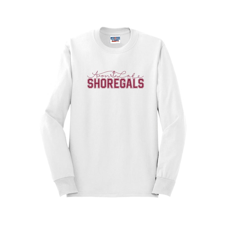 Shoregals Block Lettering Long Sleeve T-Shirt - PERSONALIZED