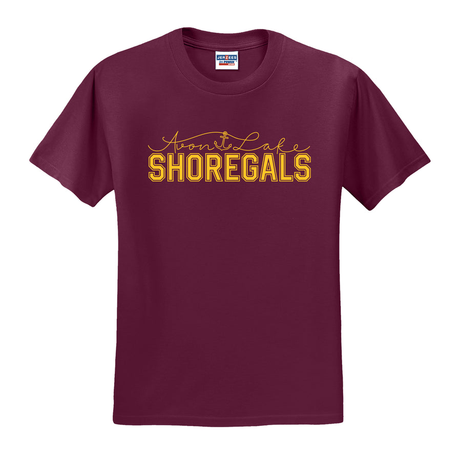 Shoregals Block Lettering T-Shirt - PERSONALIZED