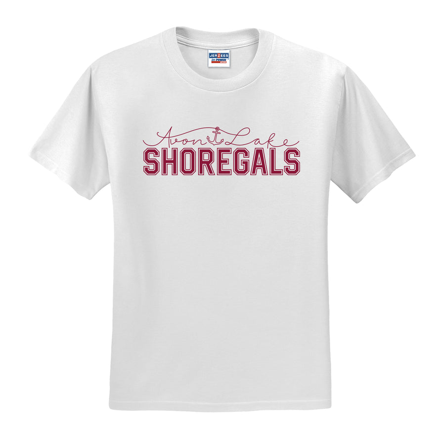 Shoregals Block Lettering T-Shirt - PERSONALIZED