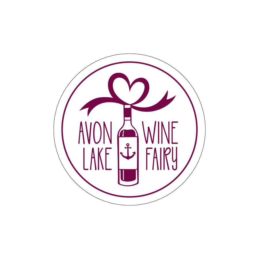 Avon Lake Wine Fairy Car Decal