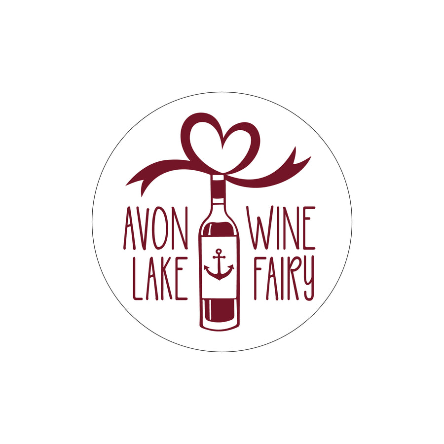 Avon Lake Wine Fairy Sticker